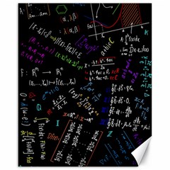 Mathematics  Physics Maths Math Pattern Canvas 16  X 20  by pakminggu