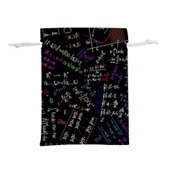 Mathematics  Physics Maths Math Pattern Lightweight Drawstring Pouch (l) by pakminggu