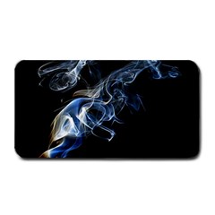 Smoke-flame-dynamic-wave-motion Medium Bar Mat by Cowasu