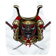 Samurai Katana Warrior Full Print Recycle Bag (xl) by Cowasu