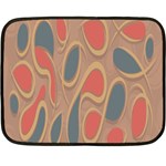 Background-abstract-non-seamless Two Sides Fleece Blanket (Mini) 35 x27  Blanket Back