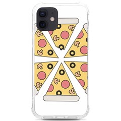 Pizza-slice-food-italian Iphone 12/12 Pro Tpu Uv Print Case by Cowasu