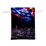 Science-fiction-sci-fi-forward Lightweight Drawstring Pouch (L) Front