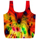 Color-background-structure-lines Full Print Recycle Bag (XXXL) Back