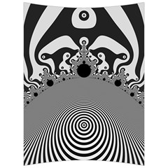 Pattern Illusion Fractal Mandelbrot Back Support Cushion by Bangk1t