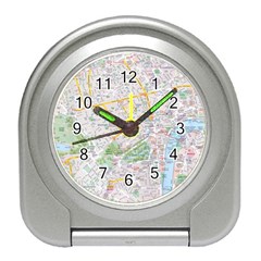 London City Map Travel Alarm Clock by Bedest