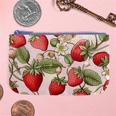 Strawberry Fruit Large Coin Purse by Bedest