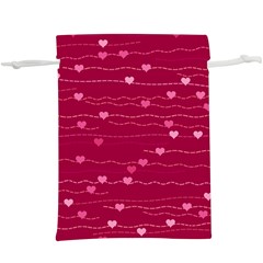 Hearts Valentine Love Background Lightweight Drawstring Pouch (xl) by Proyonanggan