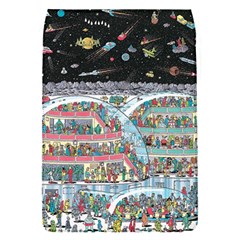 Abstract Painting Space Cartoon Removable Flap Cover (s) by Grandong