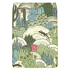 Playful Cactus Desert Landscape Illustrated Seamless Pattern Removable Flap Cover (l) by Grandong