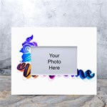Arts White Tabletop Photo Frame 4 x6  Front