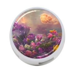 Floral Blossoms  4-port Usb Hub (one Side) by Internationalstore