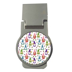 Gnomes Seamless Fantasy Pattern Money Clips (round)  by Pakjumat