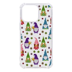 Gnomes Seamless Fantasy Pattern Iphone 13 Pro Tpu Uv Print Case by Pakjumat