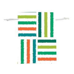 Striped Colorful Pattern Graphic Lightweight Drawstring Pouch (m) by Pakjumat
