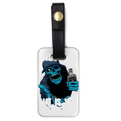 Bourbon T- Shirt Funny Bourbon T- Shirt (1) Luggage Tag (one Side) by JamesGoode