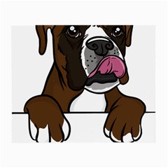 Boxer Dog T- Shirt Boxer T- Shirt Small Glasses Cloth by JamesGoode