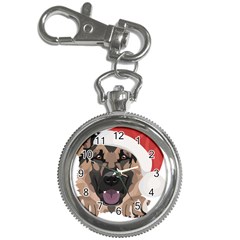German Shepherd T- Shirt German Shepherd Merry Christmas T- Shirt (6) Key Chain Watches by ZUXUMI