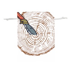 Bushcraft T- Shirt Bushcraft Wilderness Living T- Shirt Lightweight Drawstring Pouch (m) by JamesGoode