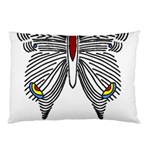 Butterfly Art T- Shirtbutterfly T- Shirt (1) Pillow Case (Two Sides) Front