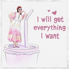 I Will Get Everything I Want Canvas 20  X 20  by SychEva