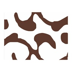 Abstract Pattern Beige Swirl T- Shirt Abstract Pattern Beige Swirl T- Shirt Two Sides Premium Plush Fleece Blanket (mini) by EnriqueJohnson