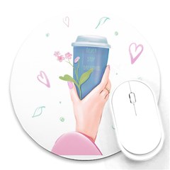 Never Stop Dreaming Round Mousepad by SychEva