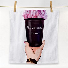 All You Need Is Love 2 Face Towel by SychEva