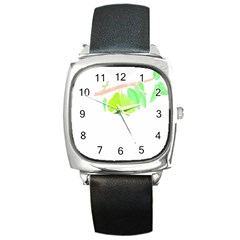 Bird Lover T- Shirtbird T- Shirt (37) Square Metal Watch by EnriqueJohnson