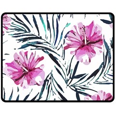 Hawaii T- Shirt Hawaii Elegant Creative T- Shirt Two Sides Fleece Blanket (medium) by EnriqueJohnson