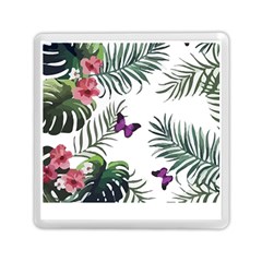 Hawaii T- Shirt Hawaii Lent Flowers Pattern T- Shirt Memory Card Reader (square) by EnriqueJohnson