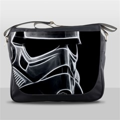 Stormtroopers Sci Fi Mask Messenger Bag by uniart180623