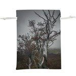 Nature s Resilience: Tierra del Fuego Forest, Argentina Lightweight Drawstring Pouch (XL) Back
