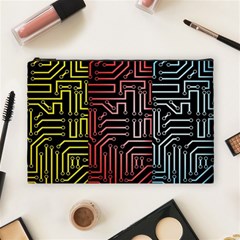 Circuit Board Seamless Patterns Set Cosmetic Bag (large) by Ket1n9