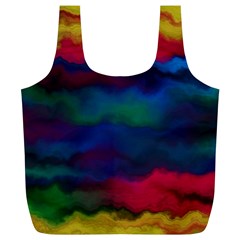Watercolour-color-background Full Print Recycle Bag (xl) by Ket1n9