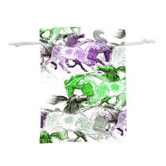Horse-horses-animal-world-green Lightweight Drawstring Pouch (s) by Ket1n9