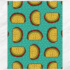 Taco-drawing-background-mexican-fast-food-pattern Canvas 16  X 20  by Ket1n9