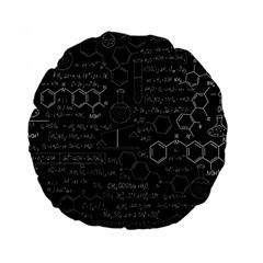 Medical Biology Detail Medicine Psychedelic Science Abstract Abstraction Chemistry Genetics Pattern Standard 15  Premium Flano Round Cushions by Grandong