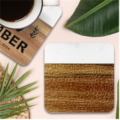 Medical Biology Detail Medicine Psychedelic Science Abstract Abstraction Chemistry Genetics Pattern Marble Wood Coaster (square) by Grandong