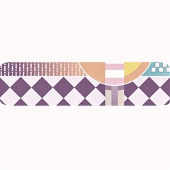 Abstract Shapes Colors Gradient Large Bar Mat by Vaneshop