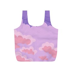 Sky Nature Sunset Clouds Space Fantasy Sunrise Full Print Recycle Bag (s) by Vaneshop