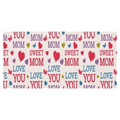 Love Mom Happy Mothers Day I Love Mom Graphic Banner And Sign 6  X 3  by Vaneshop