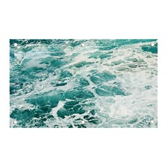 Blue Crashing Ocean Wave Banner And Sign 5  X 3  by Jack14