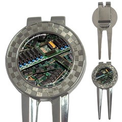 Computer Ram Tech - 3-in-1 Golf Divots by Amaryn4rt