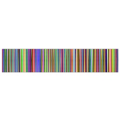 Striped-stripes-abstract-geometric Small Premium Plush Fleece Scarf by Amaryn4rt