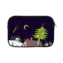 House Tree Man Moon Night Stars Apple Ipad Mini Zipper Cases by Pakjumat