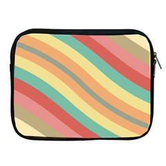 Pattern Design Abstract Pastels Apple Ipad 2/3/4 Zipper Cases by Pakjumat