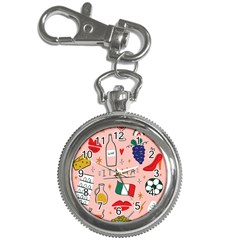 Food Pattern Italia Key Chain Watches by Sarkoni