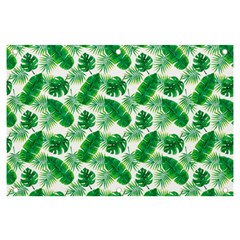 Tropical Leaf Pattern Banner And Sign 6  X 4  by Dutashop