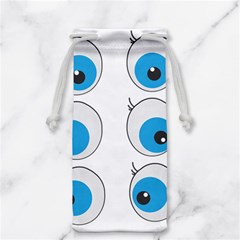 Eyes Comic Cartoon Fun Funny Toon Jewelry Bag by Ndabl3x